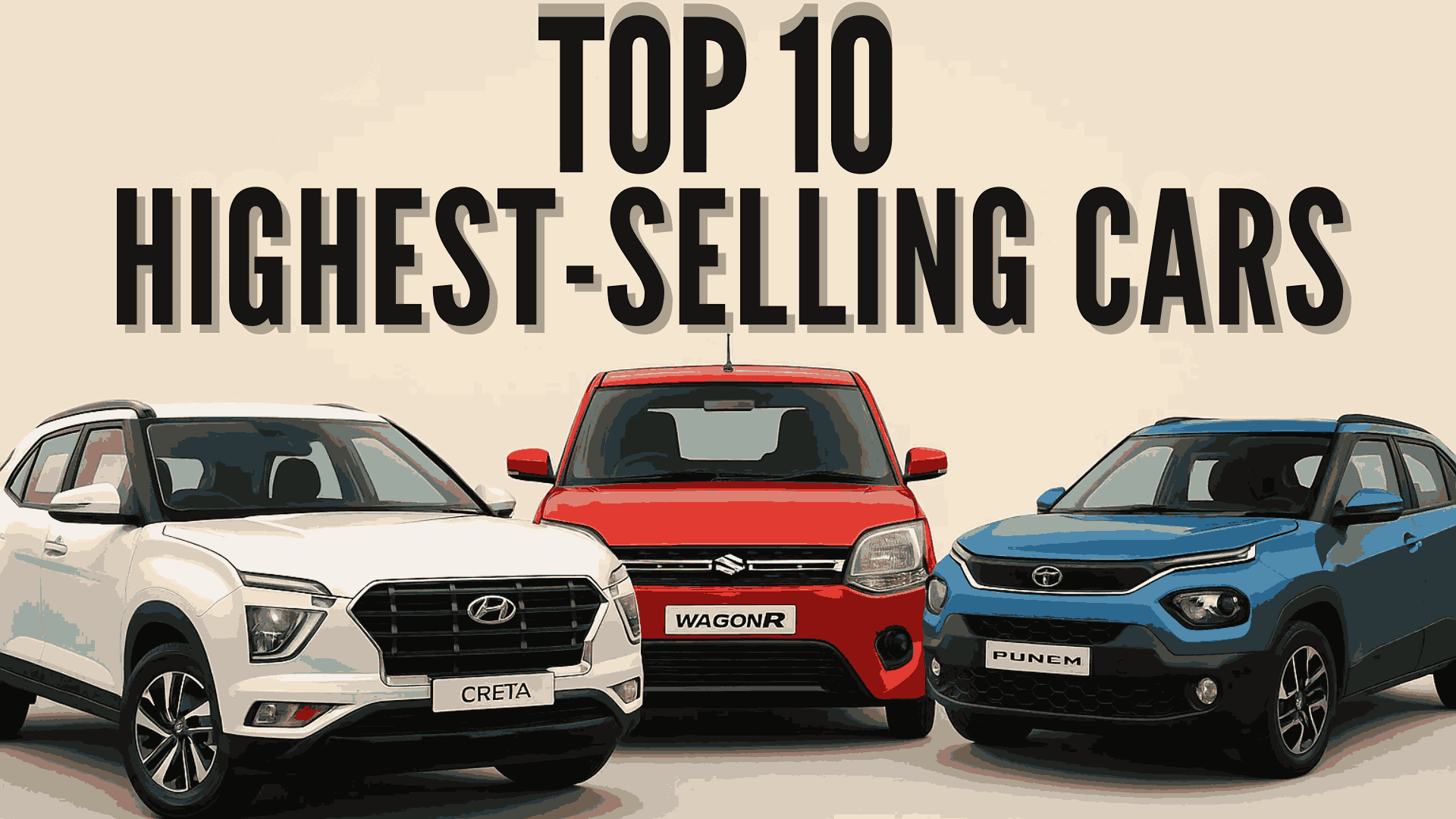 10 Bestselling Cars of FY25: Only Three Hatchbacks, One Sedan in the List